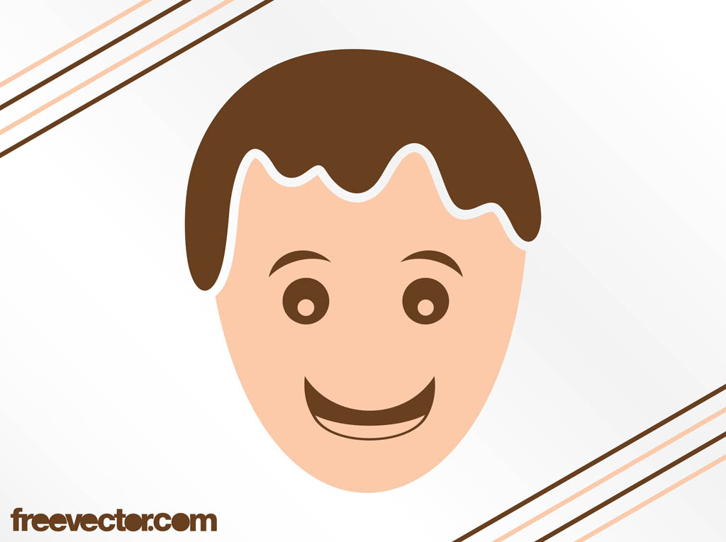 1024x765 Vector Happy Face Vector Art Graphics