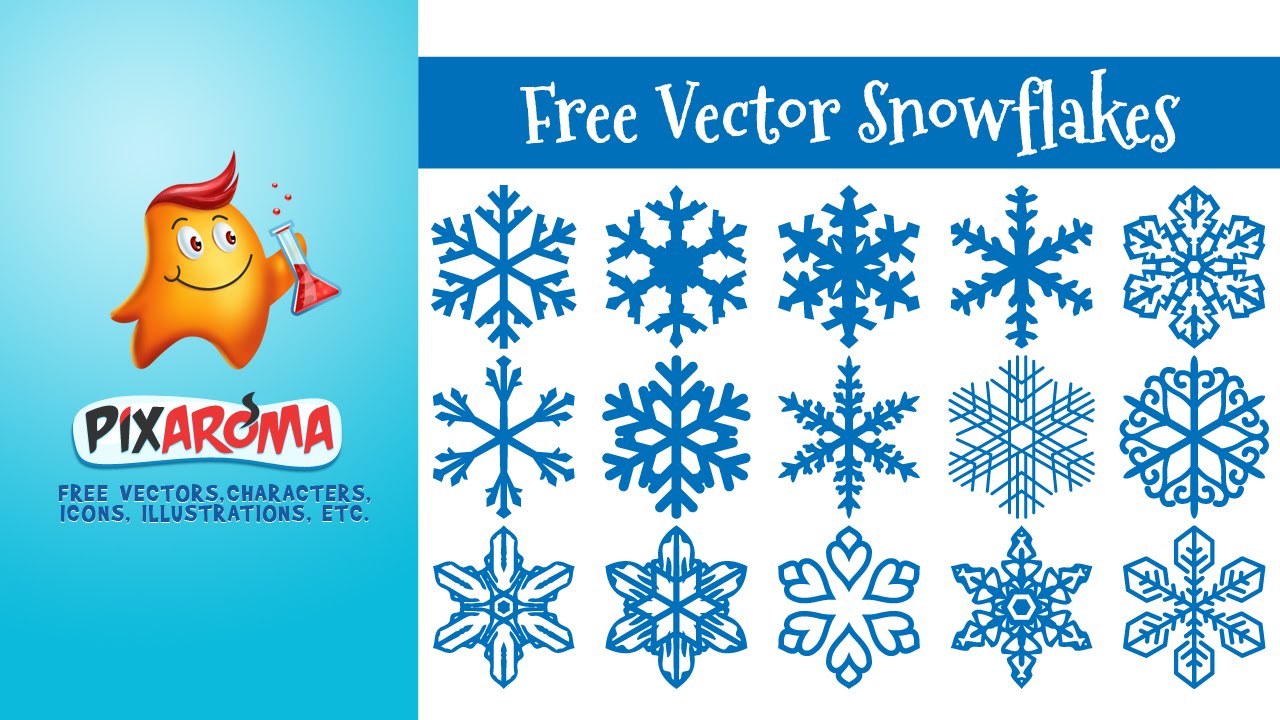 How To Make Vector Snowflakes In Ilustrator And Photoshop 1280x720 How To Make Vector Snowflakes In Ilustrator And Photoshop