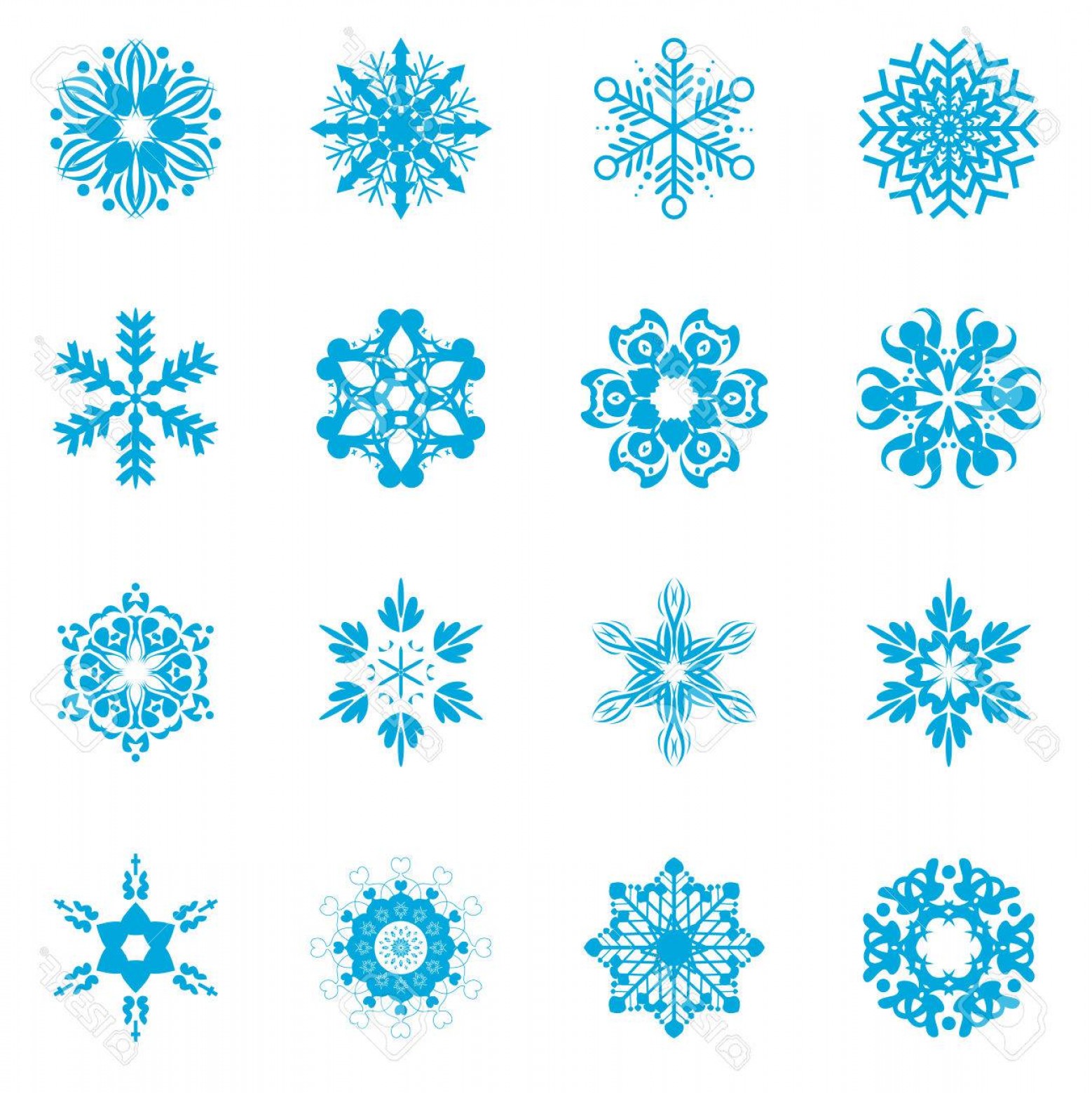 snowflake illustrator free download