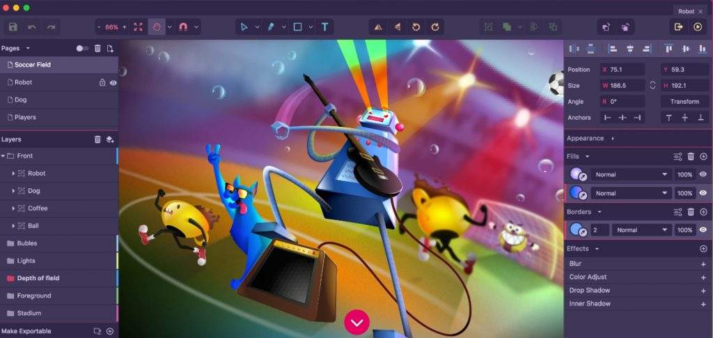 1024x485 Gravit Designer Vector Editor Finally Has Native Apps!