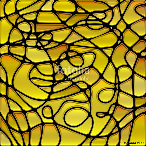 500x500 Abstract Vector Stained Glass Mosaic Background Stock Image