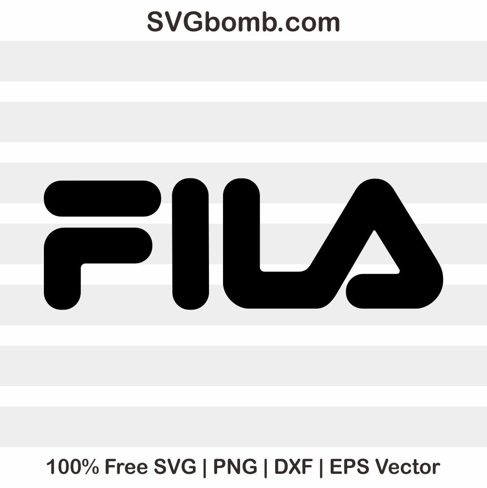Fila Logo Black Vector Image 1000x1001 Fila Logo Black Vector Image