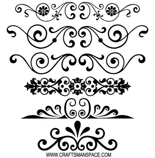 Free Decorative Ornaments Vector 518x530 Free Decorative Ornaments Vector