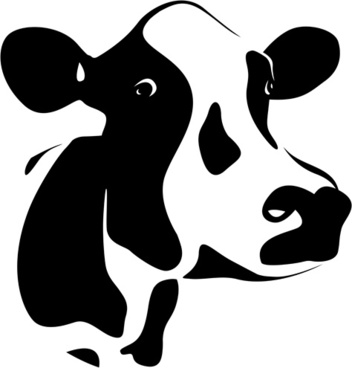 Vector Cow Free Vector Download 352x368 Vector Cow Free Vector Download