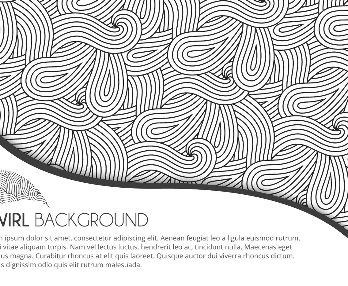 1136x936 Retro Swirl Background Vector Art Graphics