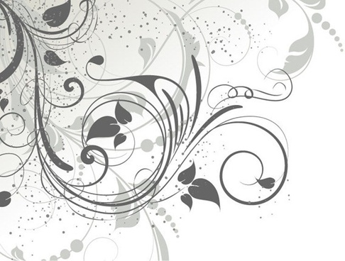 486x368 Free Vector Floral Swirls Download Free Vector Download