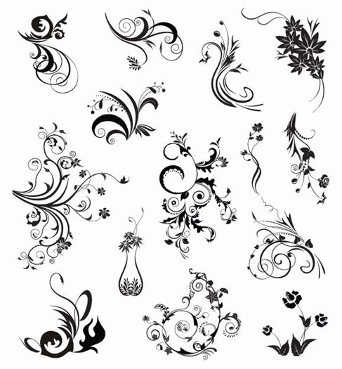 487x525 Free Vector Swirls Design Art, Swirl Tattoo, Tattoo Designs