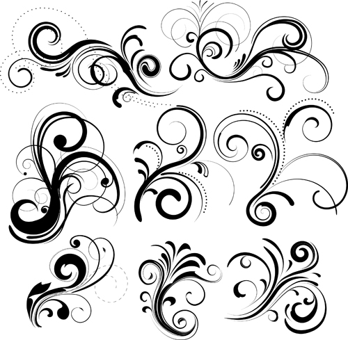 500x489 Swirl Vector Free Designs Images
