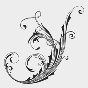 300x300 Free Vector Floral Swirls Free Vectors Ui Download