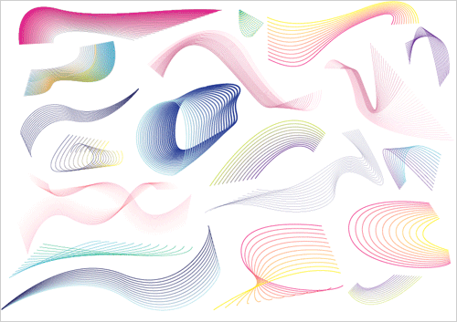 500x353 Free Vector Swirls Twirls Pack Creative