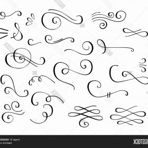 300x300 Free Vector Flourishes And Swirls Best Of Flourish Swirl Ornate