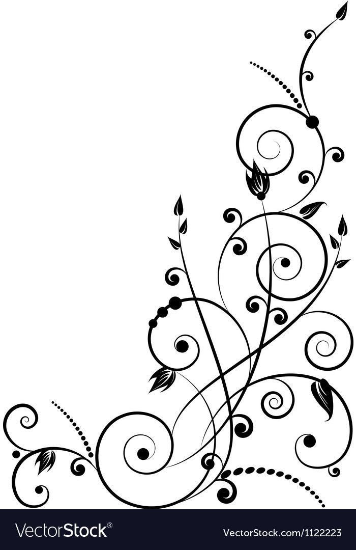 Swirl Floral Pattern Vector, Pattern 700x1080 Swirl Floral Pattern Vector, Pattern