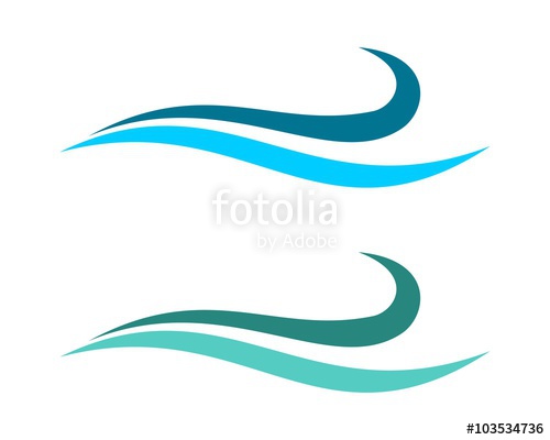 Blue Wave Swoosh Water Logo Template Stock Image And Royalty 500x400 Blue Wave Swoosh Water Logo Template Stock Image And Royalty