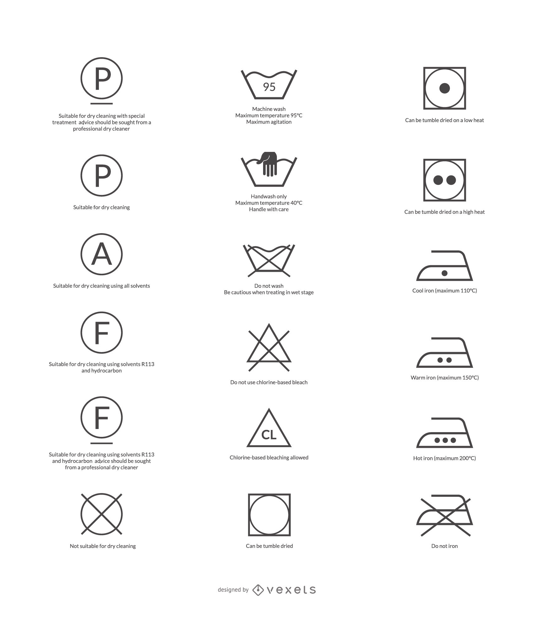 1701x1982 Care Symbols Free Vector