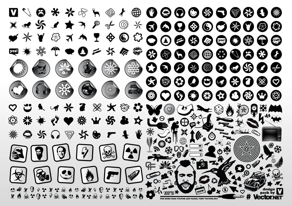 1024x721 Free Vector Symbols Images