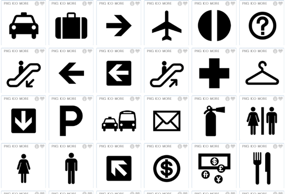 575x391 Free Small Symbols Vector Icon Sets The Design Work