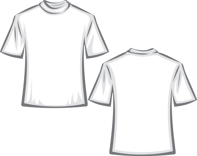 680x540 Tshirt Template