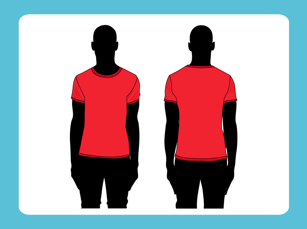 1024x765 Vector T Shirt Template Vector Art Graphics