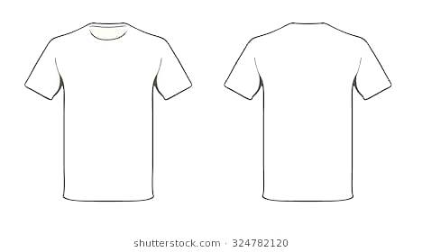 Free Vector T Shirt Template at Vectorified.com | Collection of Free ...