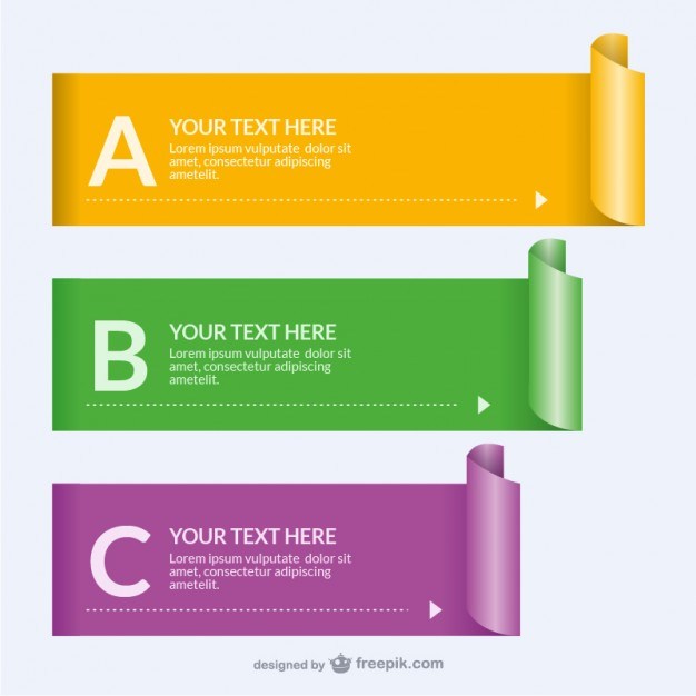 Rolled Paper Banner Templates Free Vector 626x626 Rolled Paper Banner Templates Free Vector