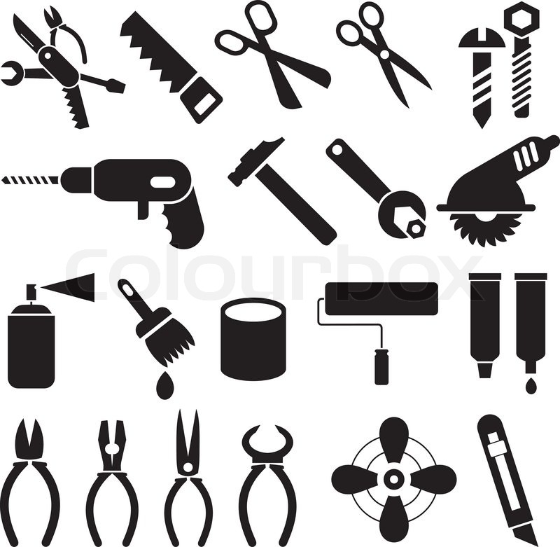 Tools Icon Vector 800x781 Tools Icon Vector
