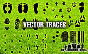 300x184 Free Vector Traces