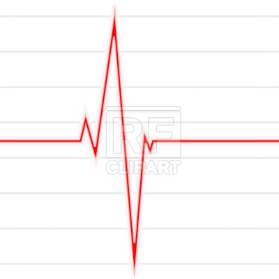 400x400 Pulse Trace, Electrocardiogram Free Vector Image Vector Artwork