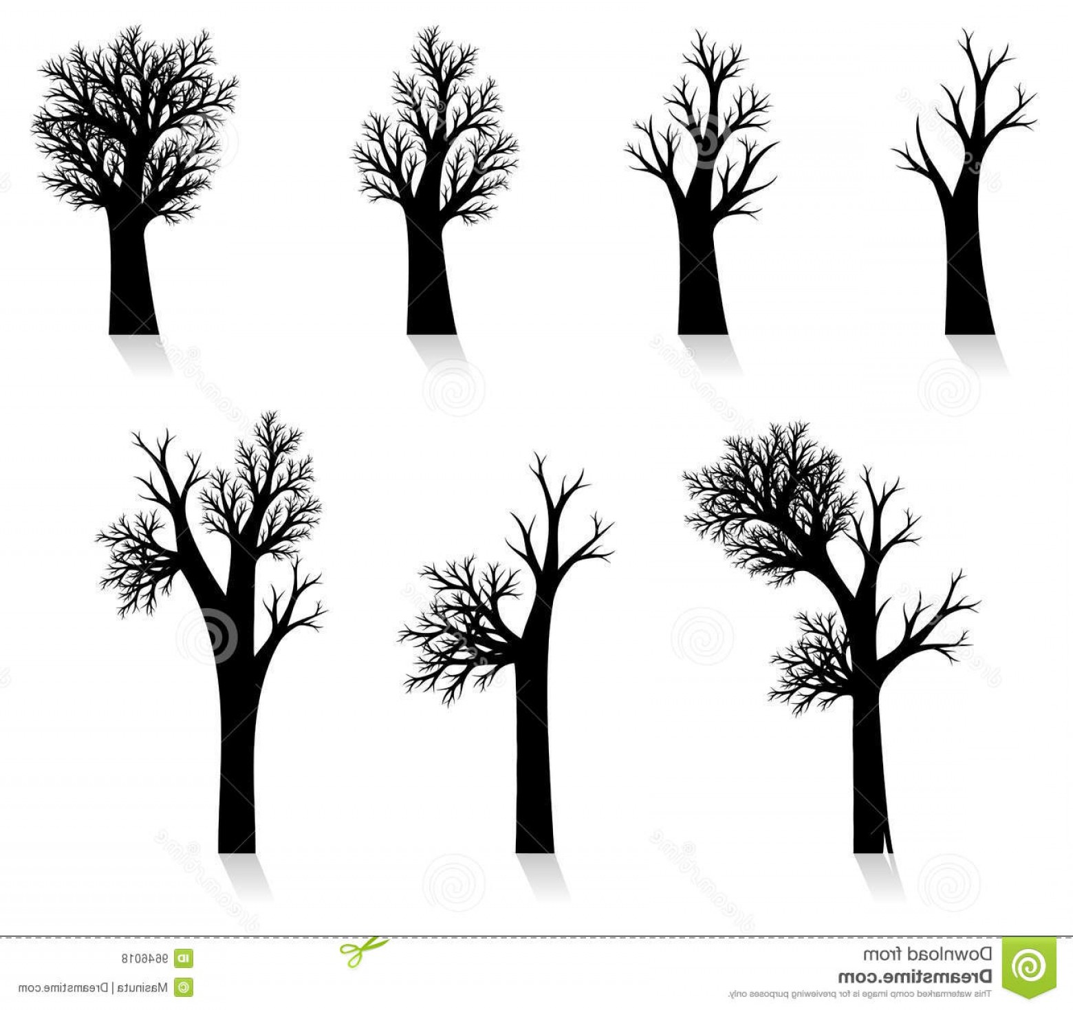1560x1468 Royalty Free Stock Photos Vector Tree Silhouette No Trace Image