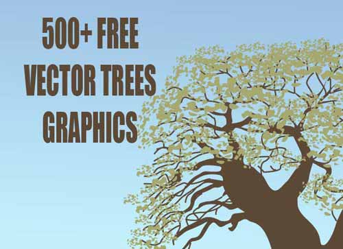 500x363 Tree Vector Free Editable Illustrations To Download