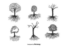 286x200 Tree Roots Free Vector Art