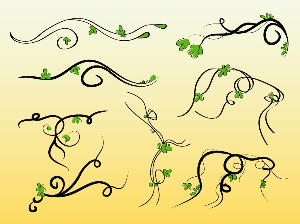 1024x766 Vines Vectors Vector Art Graphics