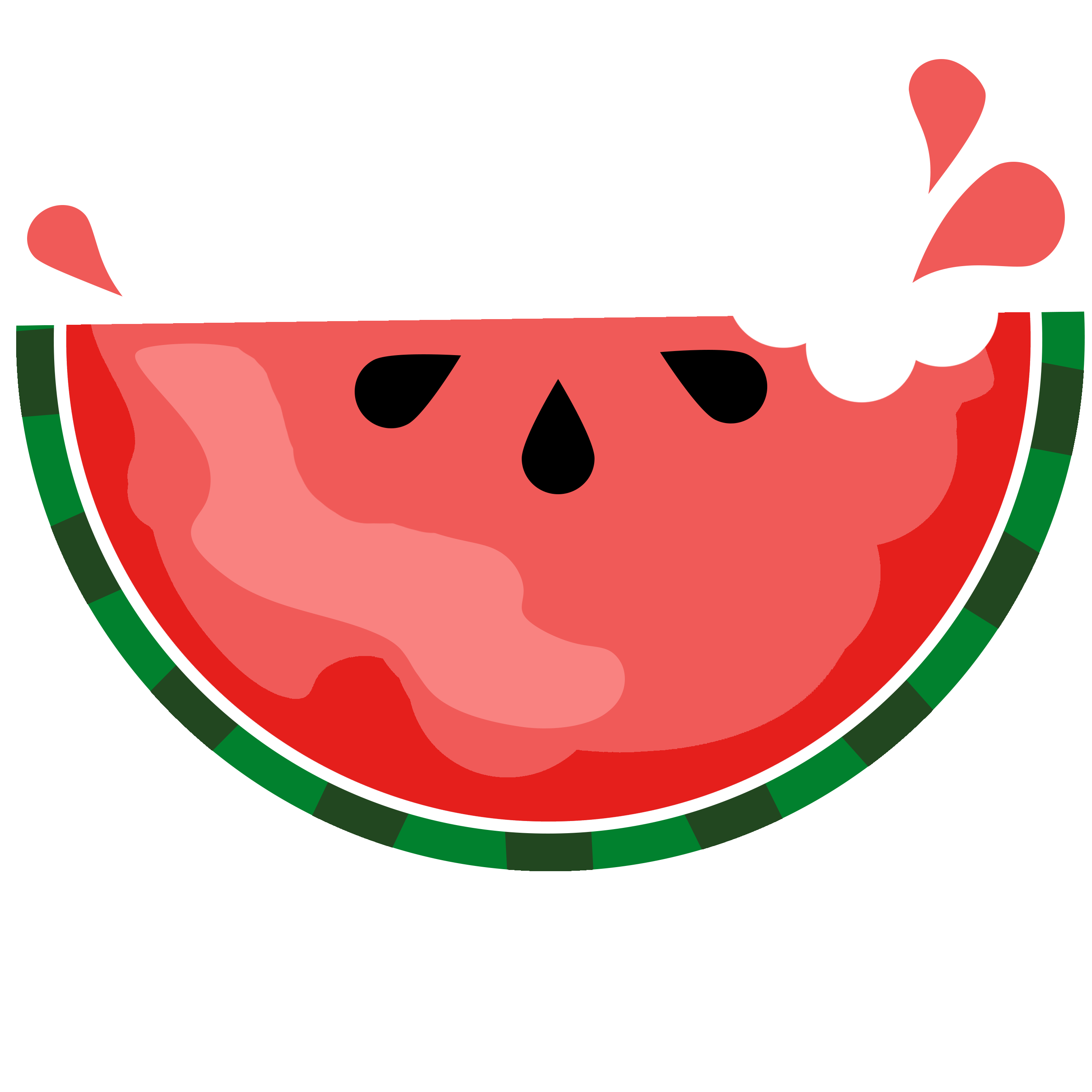 2700x2700 Watermelon Clipart