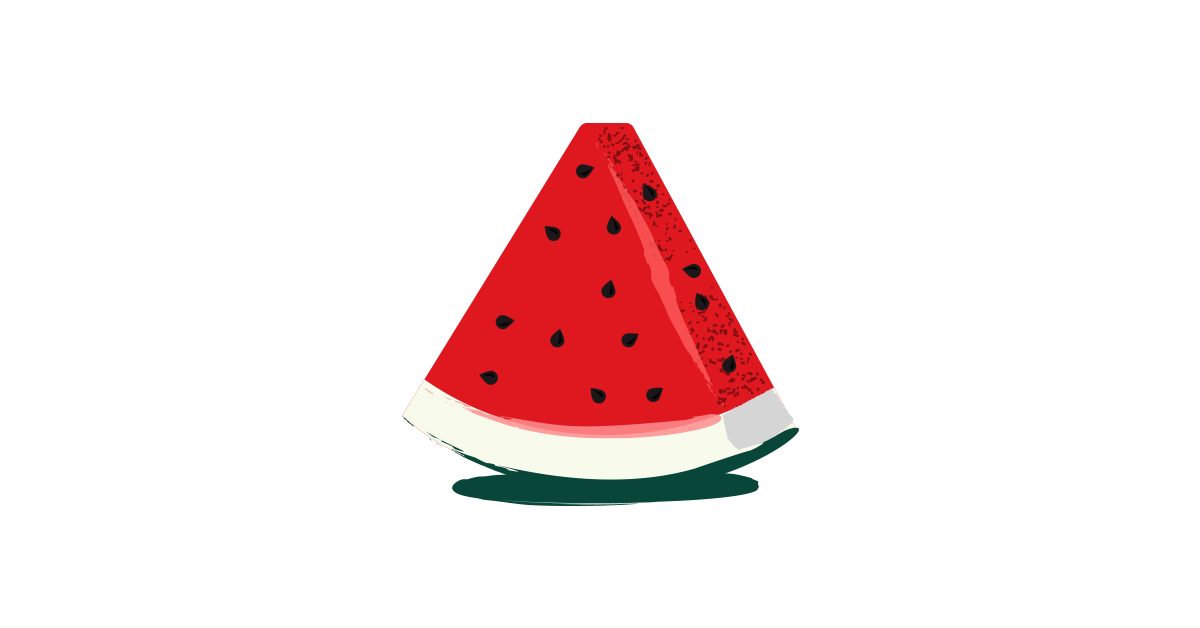 1200x628 Watermelon Illustration Free Vector And Transparent Png