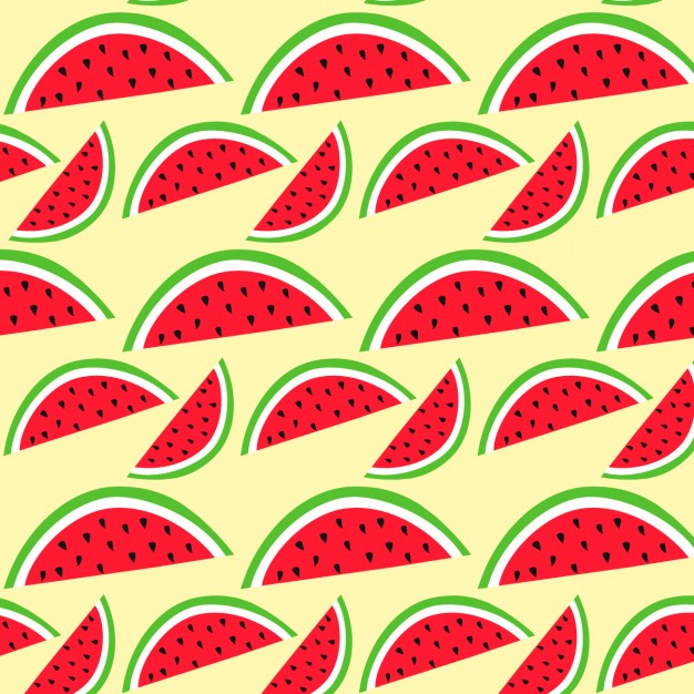 626x626 Watermelon Pattern Vector Free Download