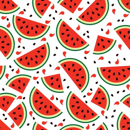 450x450 Vector Watermelon Seamless Background Pattern Royalty Free Vector