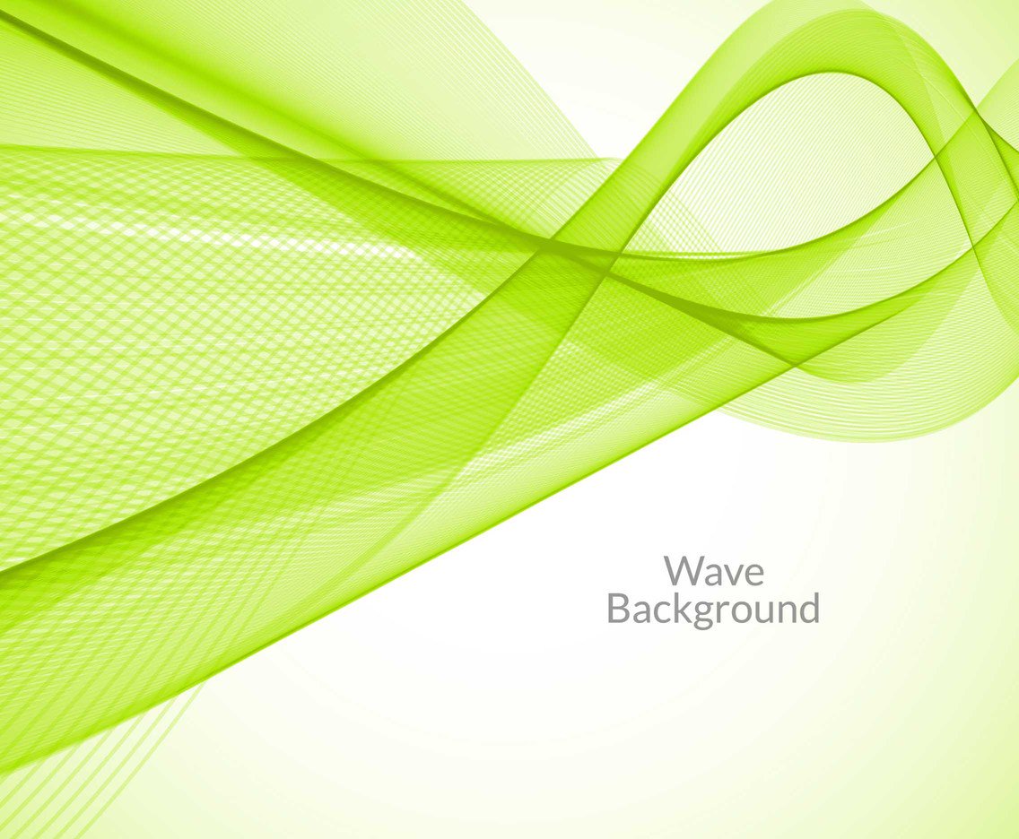 1136x936 Free Vector Green Wave Background Vector Art Graphics