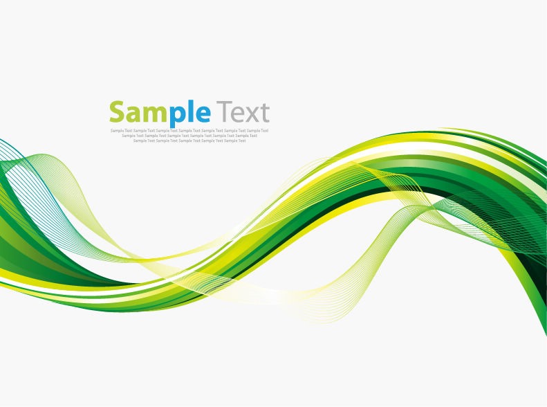 791x588 Vector Smooth Green Wave Background Free Vector Graphics All
