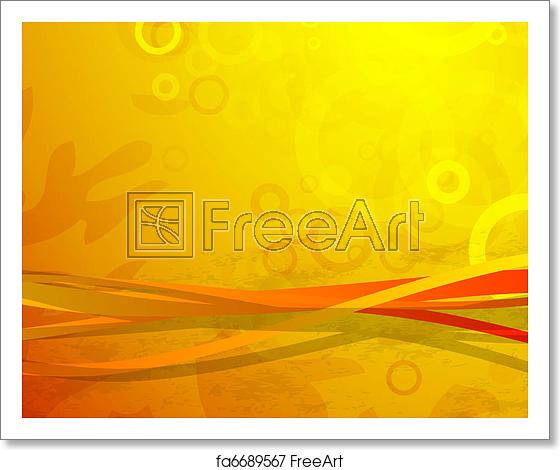 560x470 Free Art Print Of Vector Wavy Lines Abstract Background Vector
