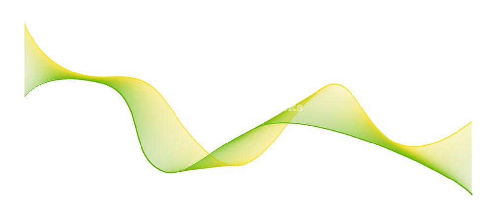 1000x436 Blend Wavy Lines Vector Royalty Free Stock Image