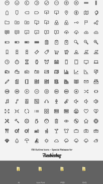 205x368 Web Icons Vector Free Vector Download