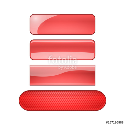 500x500 Vector Web Buttons Set Stock Image And Royalty Free Vector