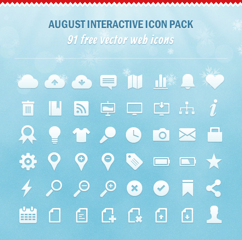 500x496 Holiday Season Vector Icons
