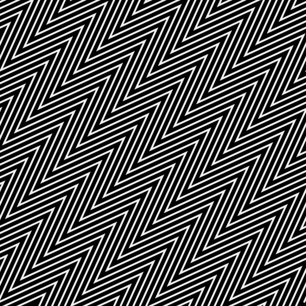 626x626 Zig Zag Pattern With Op Art Style Vector Free Download