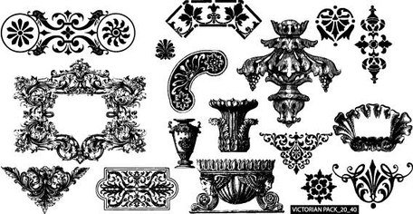 456x236 Free Victorian Free Vector Pack Clipart And Vector Graphics
