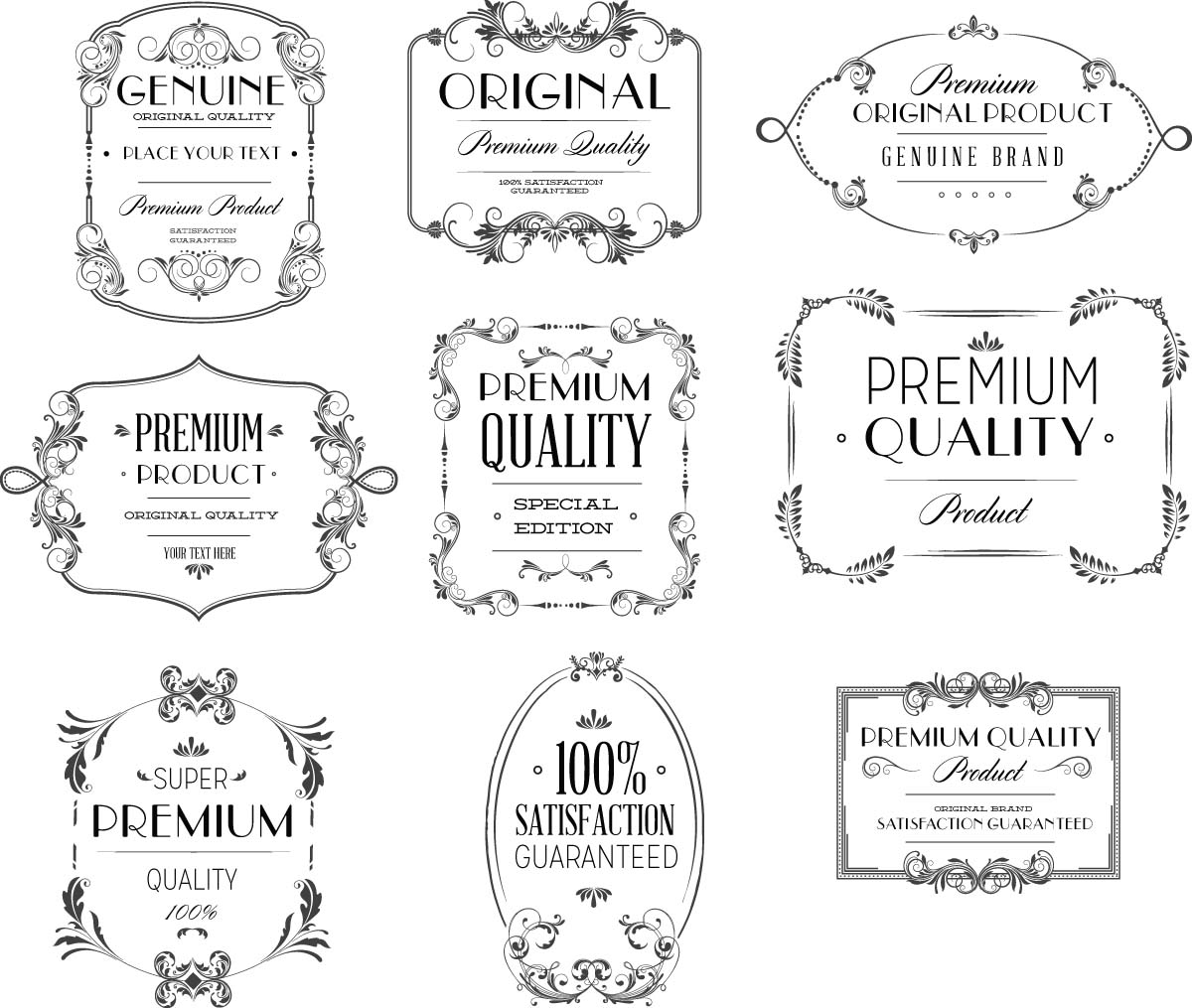 1200x1015 Premium Typography Vintage Vector Free Download