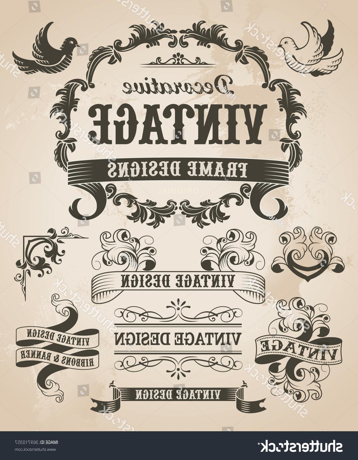 1244x1600 Top Vintage Banner Vector Cdr Free Vector Art, Images, Graphics