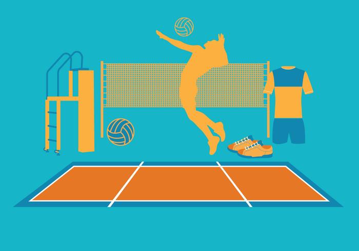 700x490 Volleyball Vectors