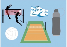 285x200 Volleyball Net Vector Free Vector Graphic Art Free Download