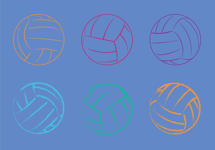 700x490 Free Volleyball Vector Illustration