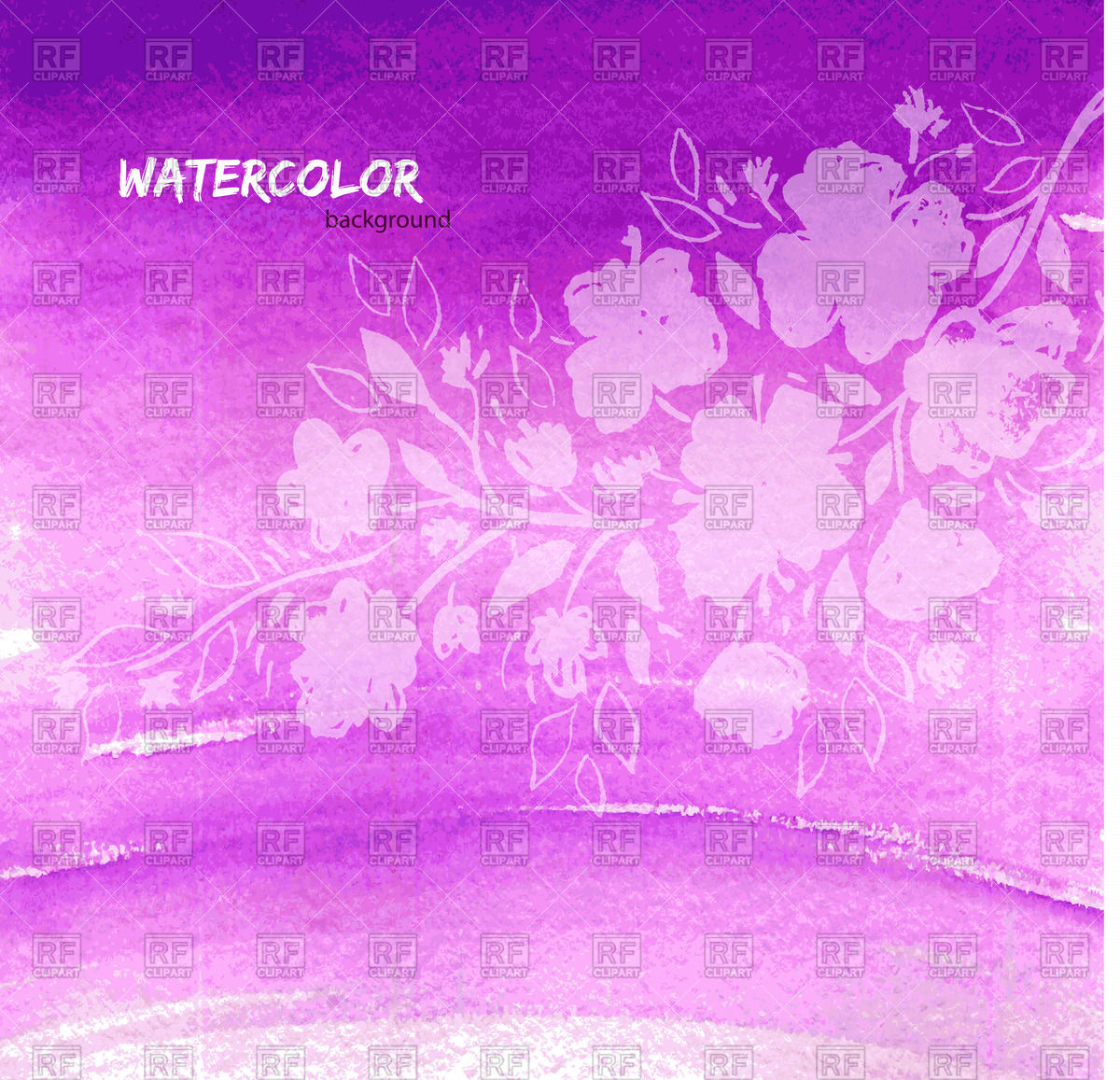 1200x1157 Watercolor Floral Background Vector Image Of Backgrounds, Textures
